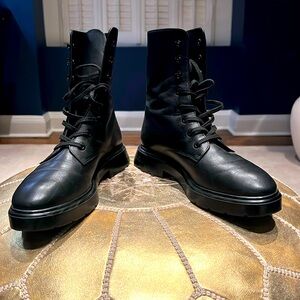 Stuart Weitzman Lace-Up Boots